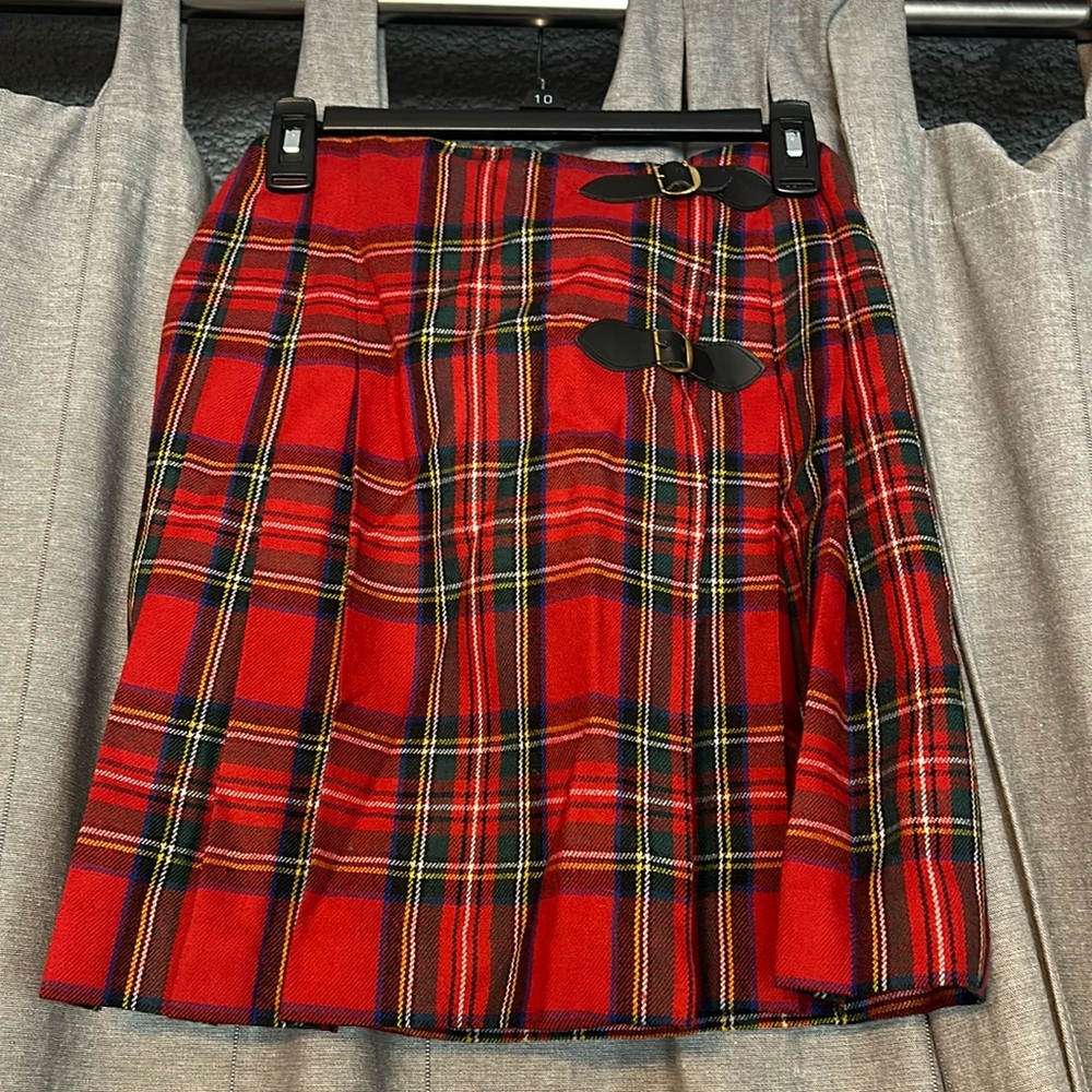 Wool winter skirt